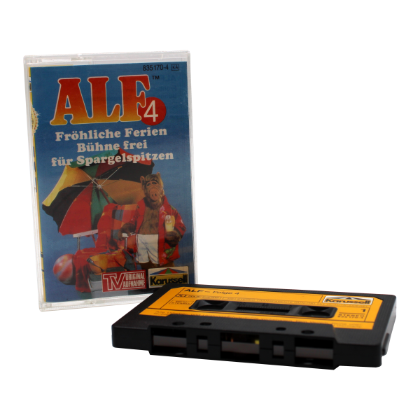 Alf Hörspielkassette Folge 4 - Fröhliche ferien Bühne frei für Spargelspitzen